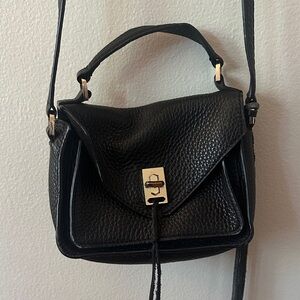 Rebecca Minkoff Darren Small Pebbled Leather Messenger Bag